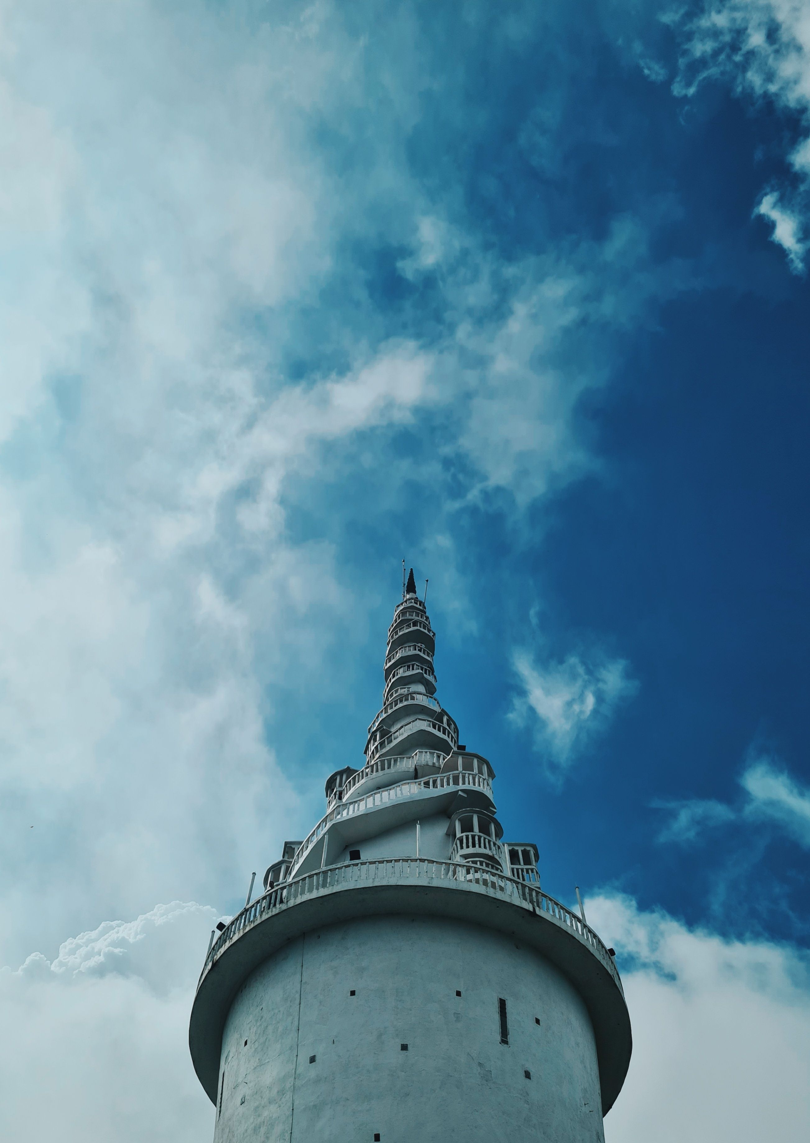 Ambuluwawa Tower in Sri Lanka