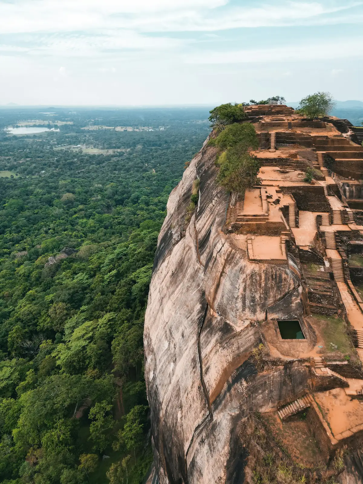 Sigiriya and ancient landscape of Sri Lanka