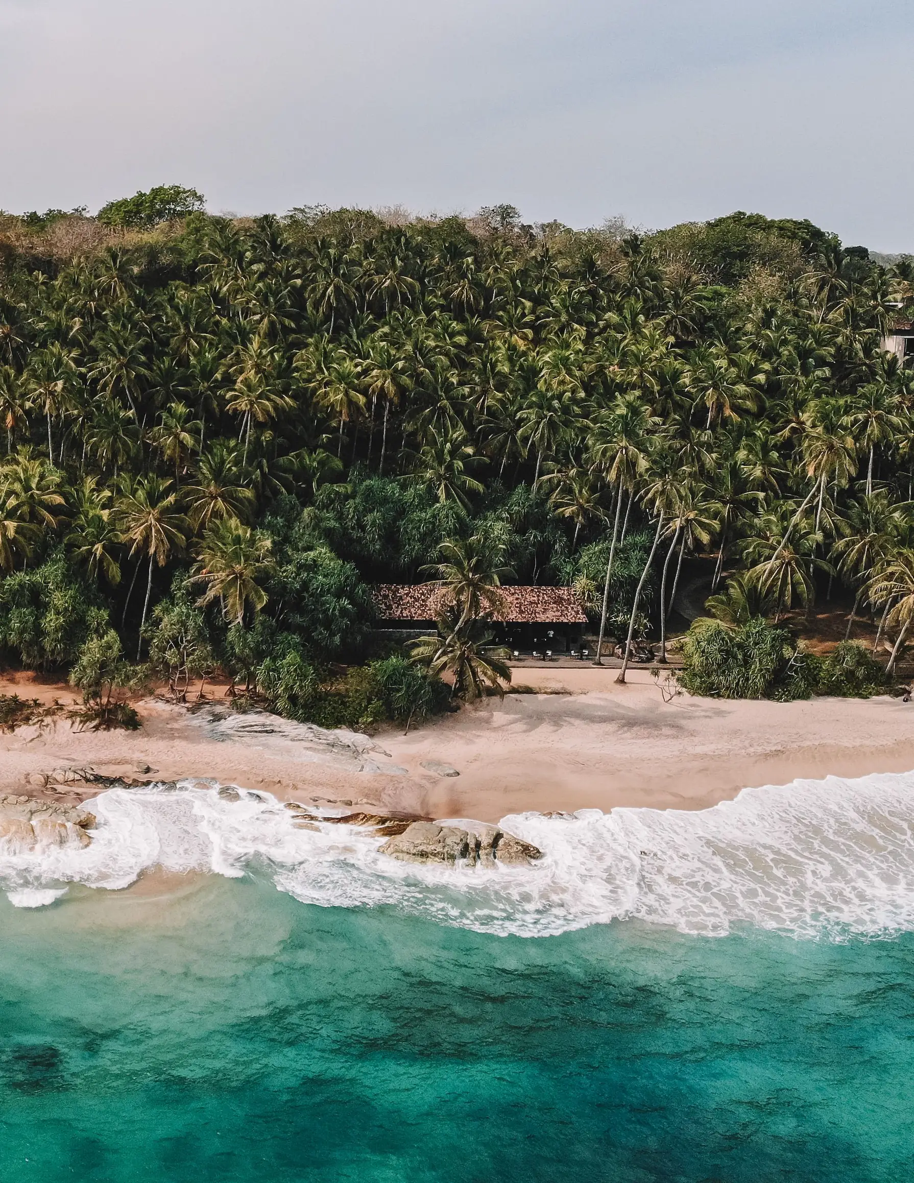 Southern coast and Tangalle in Sri Lanka