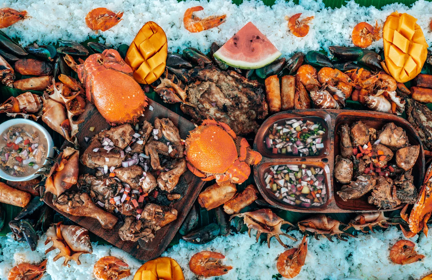 Fresh seafood and authentic local seafood specialties in Sri Lanka