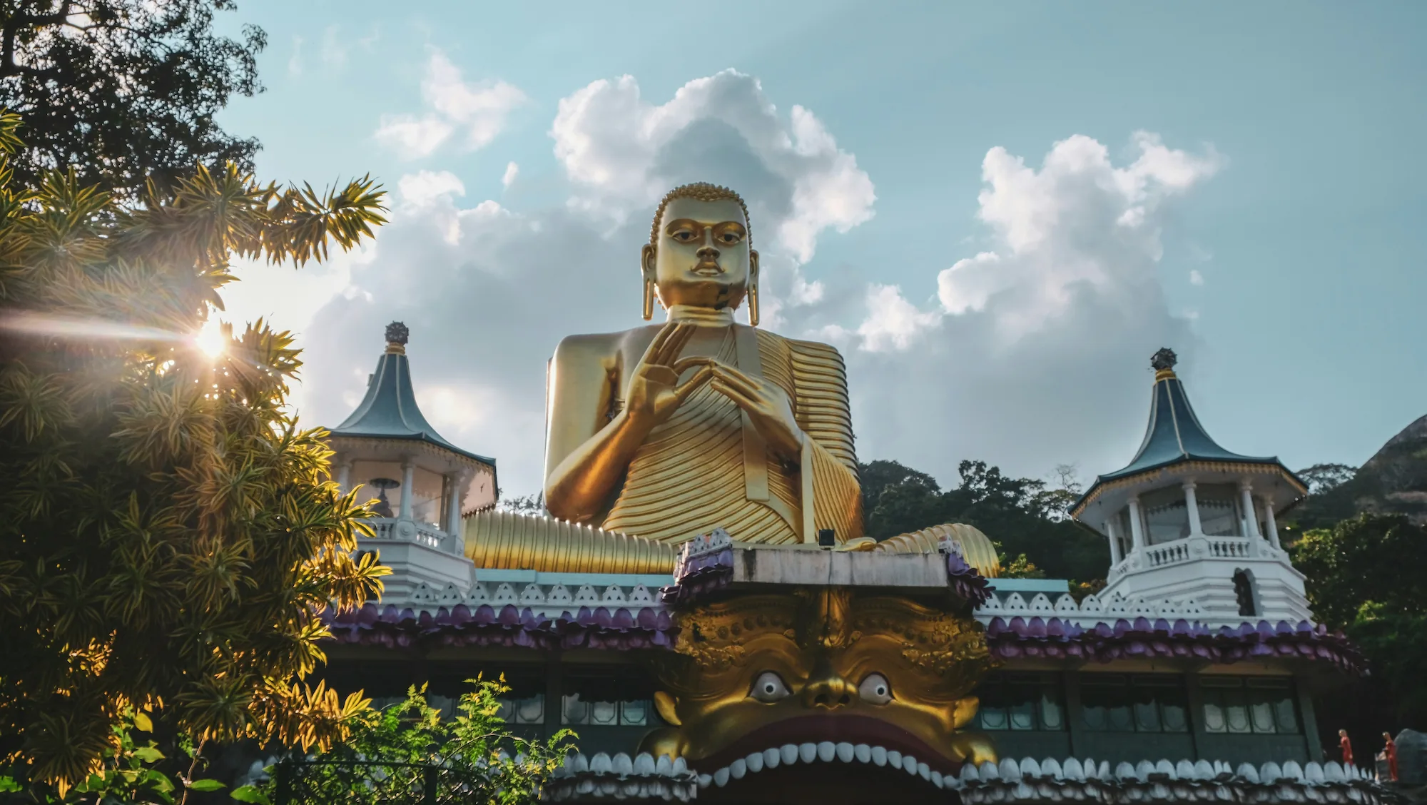 Dambulla-Höhlentempel in Sri Lanka