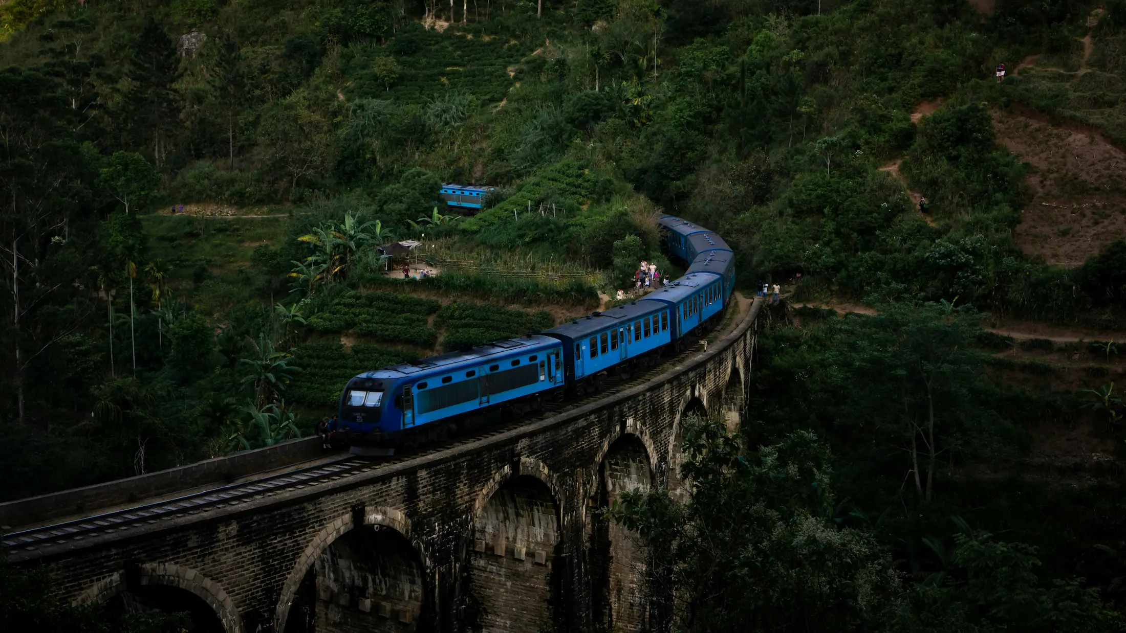Nine Arches Bridge in Sri Lanka